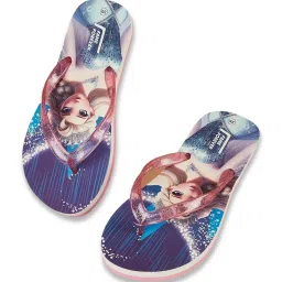 Fame Forever by Lifestyle Girls Purple Flip Flops image 4