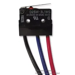 OMRON MICROSWITCH, SPDT, LEVER, 125VAC, 3A, D2SW-3L1MS-picture-34