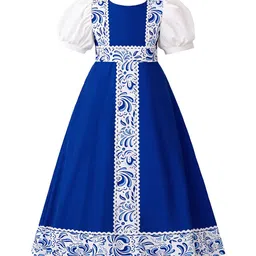 StyleCast x Revolte Ethnic Motifs Print Applique Maxi Dress-picture-33