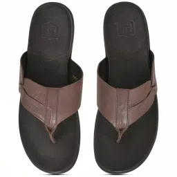 Woodland Men's Brown Thong Sandals image 4
