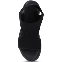 TRYME Women's Black Sling Back Sandals image 4