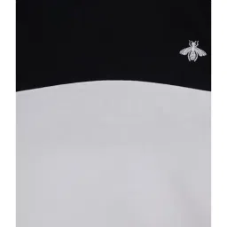 Mode by Red Tape Kids Black & Pink Color Block Pattern Hoodie image 3