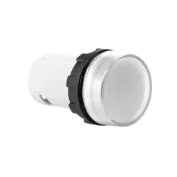 C&S Electric Pilot Lamp Economical Barrel LED Metallic Range 24 V AC White, RCN7-IVL71-picture-44