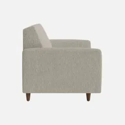Febonic Ash Grey Neem Wood Timon 2 Seater Sofa image 3