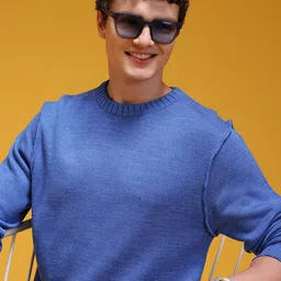 HERE&NOW Raw Edges Textured Pullover-picture-40