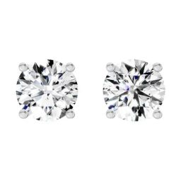 Sparkles Lab Grown Diamond 14k (585) White Gold Earrings for Women-picture-36