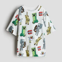 H&M Printed T-shirt image 1