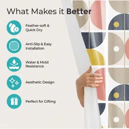 The Better Home Pink & Brown Long Door Core image 2