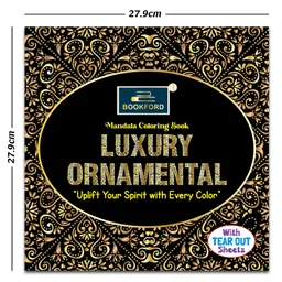 bookford publications Mandala Coloring Book Luxury Ornamental Uplift Your Spirit with Every Color for Kids image 2