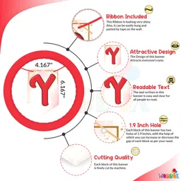 Wobbox Annaprashan Props Annaprashan Ceremony Banner Annaprashan Decoration Kit Multicolor -Pack Of 23 image 3