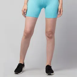 UllasPemium Pack Of 2 Women Skinny Fit Cycling Sports Shorts-picture-27