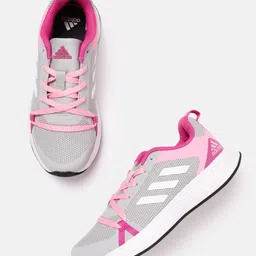 ADIDAS Kids Woven Design Volant Run 1.0 Running Shoes-picture-25