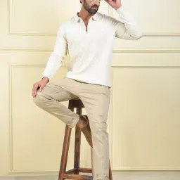 Crimsoune Club Off White Regular Fit T-Shirt image 2