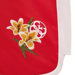 GUESS Kids Red Logo Mid Rise Regular Fit Elasticated Shorts image 4