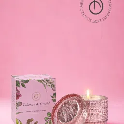 Doft Peach Soy Wax Trinket Jar Candle image 4