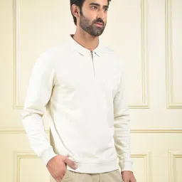 Crimsoune Club Off White Regular Fit T-Shirt image 4