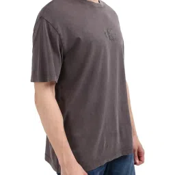 Calvin Klein Grey Relaxed Fit T-Shirt image 4