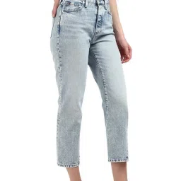 TOMMY HILFIGER Denim Cotton High Rise Jeans image 4
