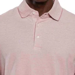 Tommy Hilfiger Pink Regular Fit Polo T-Shirt image 4