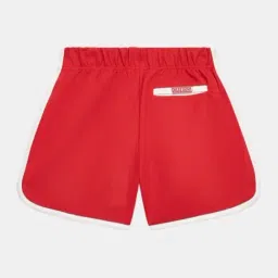GUESS Kids Red Logo Mid Rise Regular Fit Elasticated Shorts image 3