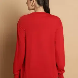 Vimal Jonney Maroon & Black Printed Sweatshirt - Pack Of 2 image 5