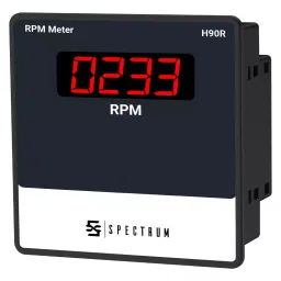 Spectrum Rpm Meter Counter, H90R 96x96 mm Size 92x92 mm Panel Cutout Digital-picture-35