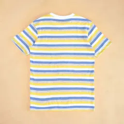 Pantaloons Junior Kids Estate Blue Regular Fit T-Shirt image 4
