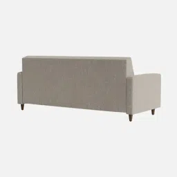 Febonic Ash Grey Neem Wood Timon 2 Seater Sofa image 4