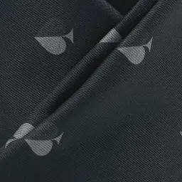 Van Heusen Black Printed Pocket Square image 4
