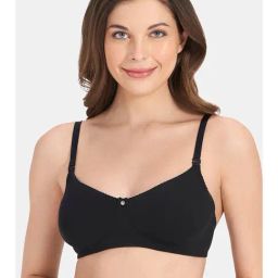 Amante Black Non Wired Non Padded Full Coverage Bra-picture-0