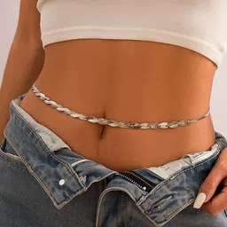 Shining Diva Fashion Women Braided Belt-picture-32