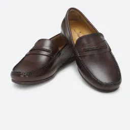 Louis Philippe Men's Brown Casual Loafers-picture-47