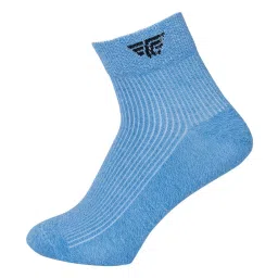 Red Tape Multicolor Striped Ankle Length Socks - Set of 3 image 4