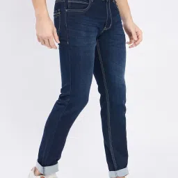 Duke Navy Slim Fit Jeans image 4