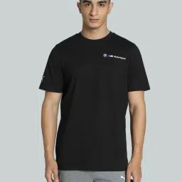 Puma Black Cotton Regular Fit T-Shirt-picture-39
