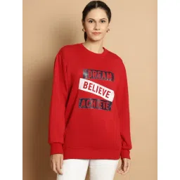 Vimal Jonney Maroon & Rust Printed Sweatshirt - Pack Of 2 image 4