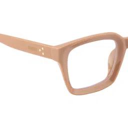 MAGNEQ Brown Rectangular Shaped Blue Cut Unisex Eye Frames image 4