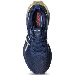 Asics Men's NOVABLAST 4 PLATINUM Blue Running Shoes image 4