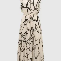 forever new Morgan Pleated Midi Dress image 5