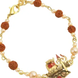 Aapno Rajasthan Divine Shivaling Rudraksh Rakhi image 4