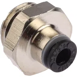 Legris LF3000 Series Straight Threaded Adaptor G 1/4 Male to Push In 4 mm Threaded-to-Tube Connection Style, 3101 04 13 (Pack of 5 Pcs) image 2