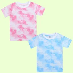 NUSYL Kids Pack Of 2 Tie and Dye T-shirt-picture-10