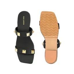 Clog London Women's Black Casual Sandals image 4