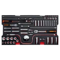 Bahco 159 Piece Heavy Duty Rigid Case Aviation Tool Kit with Case, 4750RCHDW01FF2 image 5
