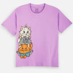Nap Chief Boys Lavender Cotton Character Based Disney T-Shirts image 2