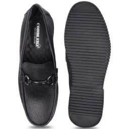 Cobblerz Men's Black Casual Loafers image 4