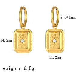 MYKI Contemporary Drop Earrings image 5