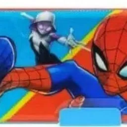 wmko Magnetic Closure | Push Button Dual Sharpener Pencil Box BIRTHDAY GIFT, return gift, SPIDER MAN PENCIL BOX Art Plastic Pencil Box-picture-14