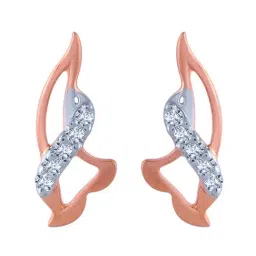 P.C. Chandra Jewellers 18 kt Gold & Diamond Earrings-picture-36