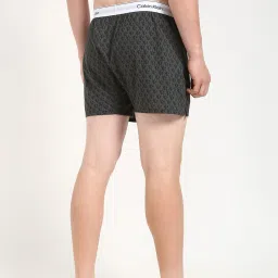 calvin klein jeans Calvin Klein Underwear Green Mid Rise Logo Slim Fit Boxer image 4